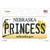 Princess Nebraska Wholesale Novelty Sticker Decal