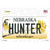 Hunter Nebraska Wholesale Novelty Sticker Decal