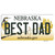 Best Dad Nebraska Wholesale Novelty Sticker Decal