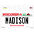 Madison Wisconsin Wholesale Novelty Sticker Decal