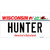 Hunter Wisconsin Wholesale Novelty Sticker Decal