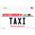 Taxi Wisconsin Wholesale Novelty Sticker Decal