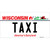 Taxi Wisconsin Wholesale Novelty Sticker Decal