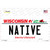 Native Wisconsin Wholesale Novelty Sticker Decal