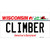 Climber Wisconsin Wholesale Novelty Sticker Decal