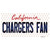 Chargers Fan California Wholesale Novelty Sticker Decal