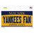 Yankees Fan New York Wholesale Novelty Sticker Decal