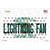 Lightning Fan Florida Wholesale Novelty Sticker Decal