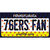 76ERS Fan Pennsylvania Wholesale Novelty Sticker Decal