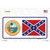 Confederate Flag Florida Seal Wholesale Novelty Sticker Decal