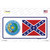 Confederate Flag Texas Seal Wholesale Novelty Sticker Decal