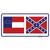 Confederate Robert E Lee Flag Wholesale Novelty Sticker Decal