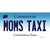 Moms Taxi Connecticut Wholesale Novelty Sticker Decal