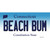 Beach Bum Connecticut Wholesale Novelty Sticker Decal