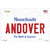 Andover Massachusetts Wholesale Novelty Sticker Decal