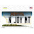 N Joy MT Montana State Wholesale Novelty Sticker Decal