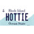 Hottie Rhode Island State Wholesale Novelty Sticker Decal