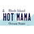 Hot Mama Rhode Island State Wholesale Novelty Sticker Decal