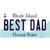 Best Dad Rhode Island State Wholesale Novelty Sticker Decal