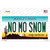 No Mo Snow Wholesale Novelty Sticker Decal