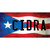 Cidra Puerto Rico Flag Wholesale Novelty Sticker Decal