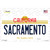 Sacramento California Wholesale Novelty Sticker Decal