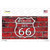 Route 66 Red Brick Wall Wholesale Novelty Sticker Decal