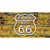 Route 66 Yellow Brick Wall Wholesale Novelty Sticker Decal