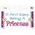 It Aint Easy Being A Princess Wholesale Novelty Sticker Decal