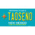 Taoseno Teal New Mexico Wholesale Novelty Sticker Decal