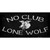 No Club Lone Wolf Wholesale Novelty Sticker Decal