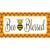 Bee Blessed Simple Wholesale Novelty Sticker Decal