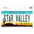 Star Valley Arizona Wholesale Novelty Sticker Decal