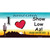 I Love Show Low AZ Wholesale Novelty Sticker Decal