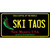 Ski Taos Black New Mexico Wholesale Novelty Sticker Decal