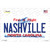 Nashville North Carolina State Wholesale Novelty Sticker Decal