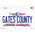 Gates County North Carolina State Wholesale Novelty Sticker Decal