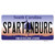 Spartanburg South Carolina State Wholesale Novelty Sticker Decal