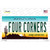 Four Corners Arizona Wholesale Novelty Sticker Decal