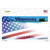 Minnesota with American Flag Wholesale Novelty Sticker Decal