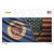 Minnesota/American Flag Wholesale Novelty Sticker Decal
