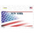 New York Liberty American Flag Wholesale Novelty Sticker Decal