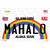 Mahalo Hawaii Wholesale Novelty Sticker Decal