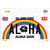 Aloha Hawaii Background Wholesale Novelty Sticker Decal