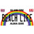 Beach Life Hawaii Wholesale Novelty Sticker Decal