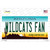 Wildcats Fan Wholesale Novelty Sticker Decal
