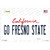 Go Fresno State Wholesale Novelty Sticker Decal