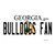 Bulldogs Fan Georgia Wholesale Novelty Sticker Decal