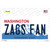 Zags Fan Wholesale Novelty Sticker Decal