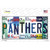 Panthers Strip Art Wholesale Novelty Sticker Decal